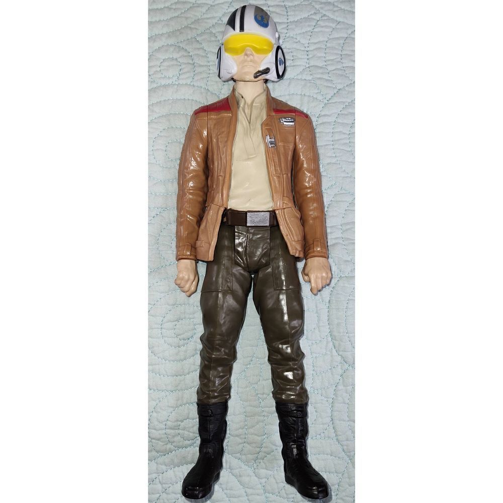 HASBRO Star Wars "Poe" 11-1/2 Inches Tall Action Figure #C3252B